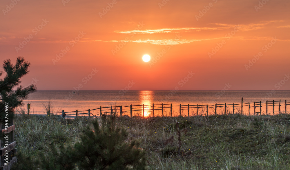 Sonnenaufgang am meer