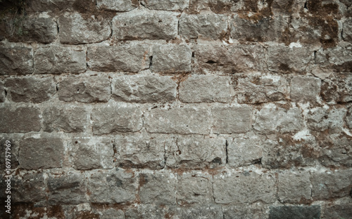 Stone wall texture, Brick texture with scratches and cracks