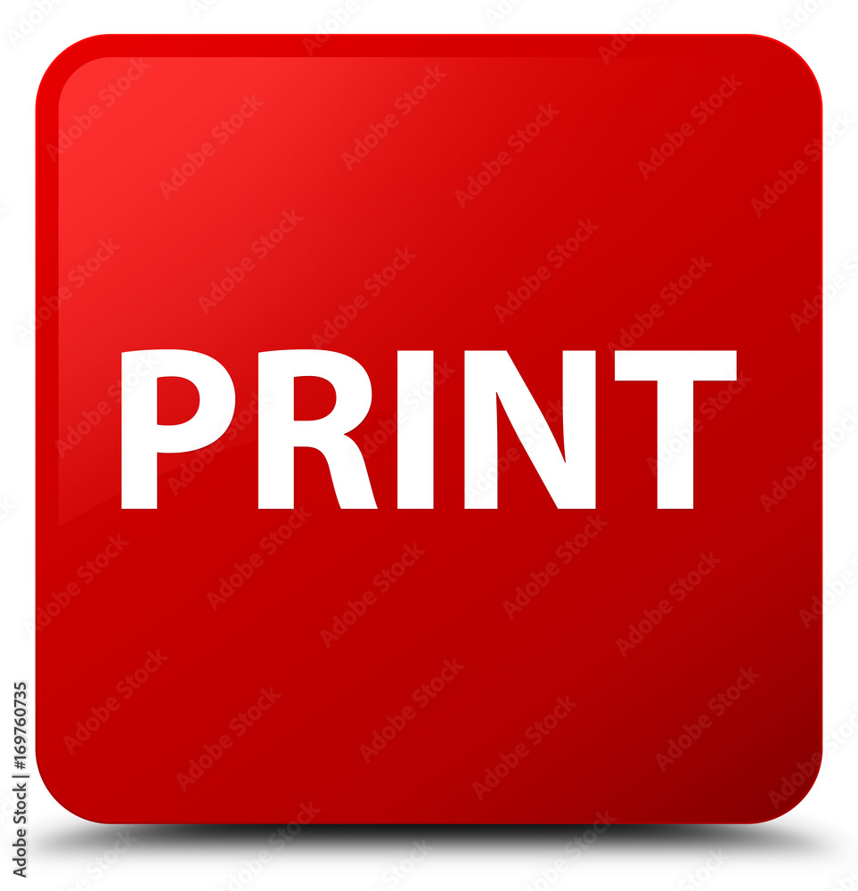 Print red square button