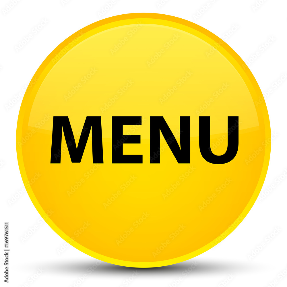Menu special yellow round button Menu special yellow round button