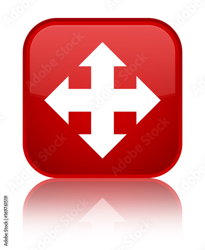 Move icon special red square button