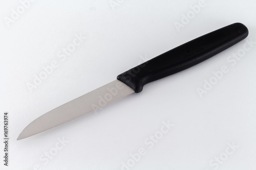 Kitchen Peeling Knife isolated on white background