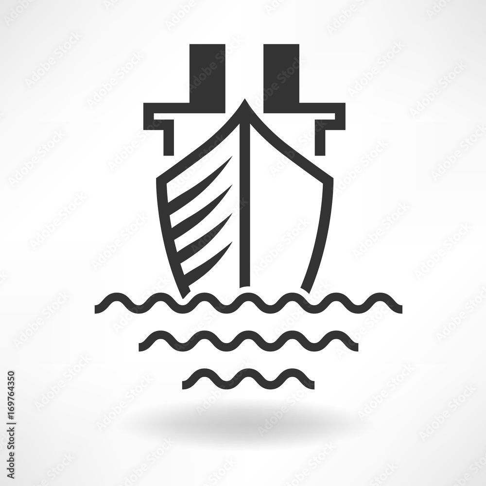 Boat Simple icon Boat Simple icon