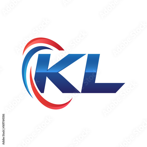 initial letter logo swoosh red blue Free Download initial letter logo swoosh red blue - GFXLoad