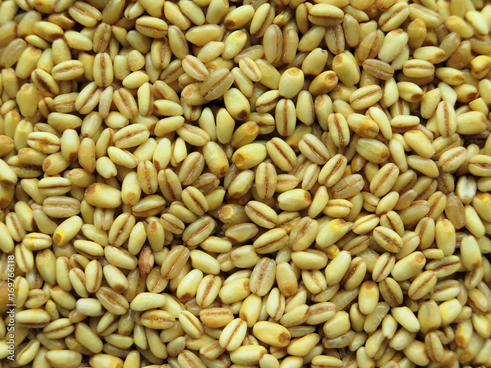 Closeup of Heap of raw wheat Background Closeup of Heap of raw wheat Background