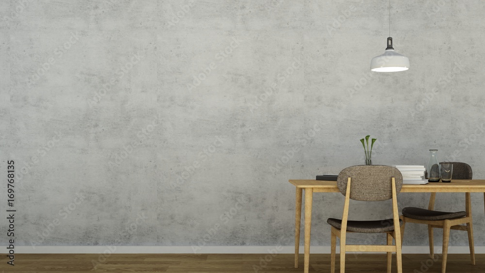 Fototapeta premium Relax space interior minimal and wall decoration empty in apartment- 3D rendering ห้องชุดอพาร์ทเมนท์อาคารที่มีห้องชุดความเป็นมาฉากหลังปูมหลังพื้นหลังภาพพื้นเดิมพื้นเพเดิมภูมิหลังรกรากเดิมหัวนอนปลายตี
