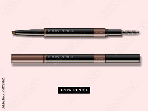 Eyebrow pencil mockup photo