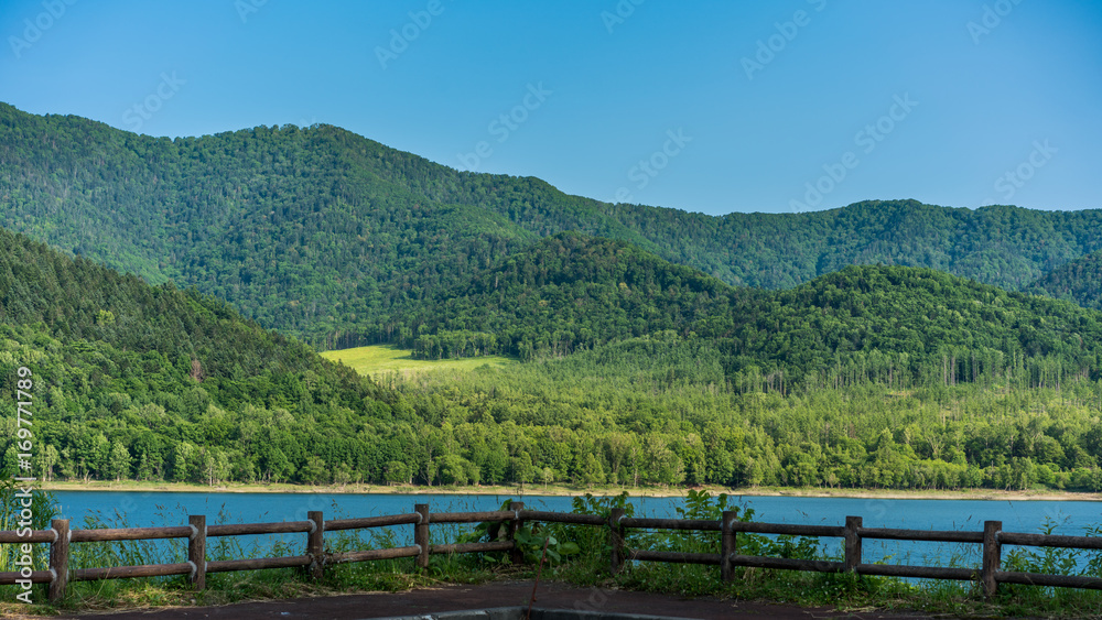 Mountain Lake View Landscape