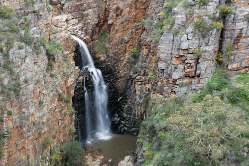 First falls waterfall view at Morialta in Adelaide photo