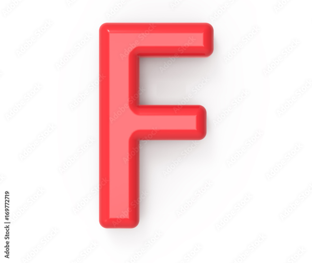 red letter F red letter F