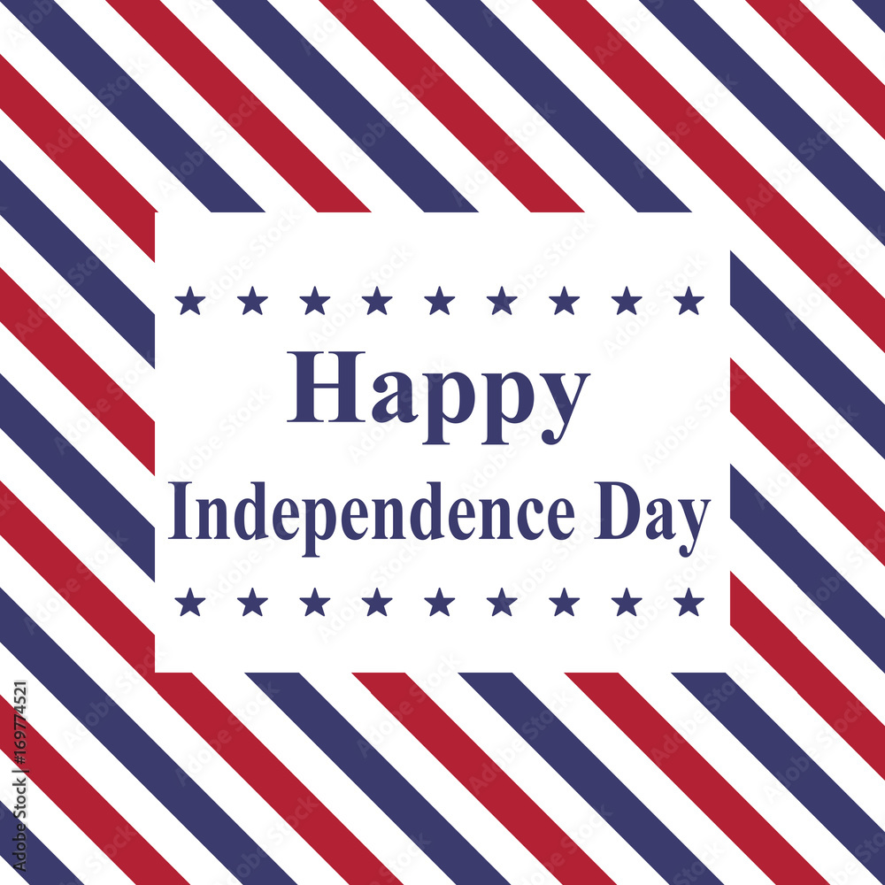 Independence day American flag frame concept Independence day American flag frame concept