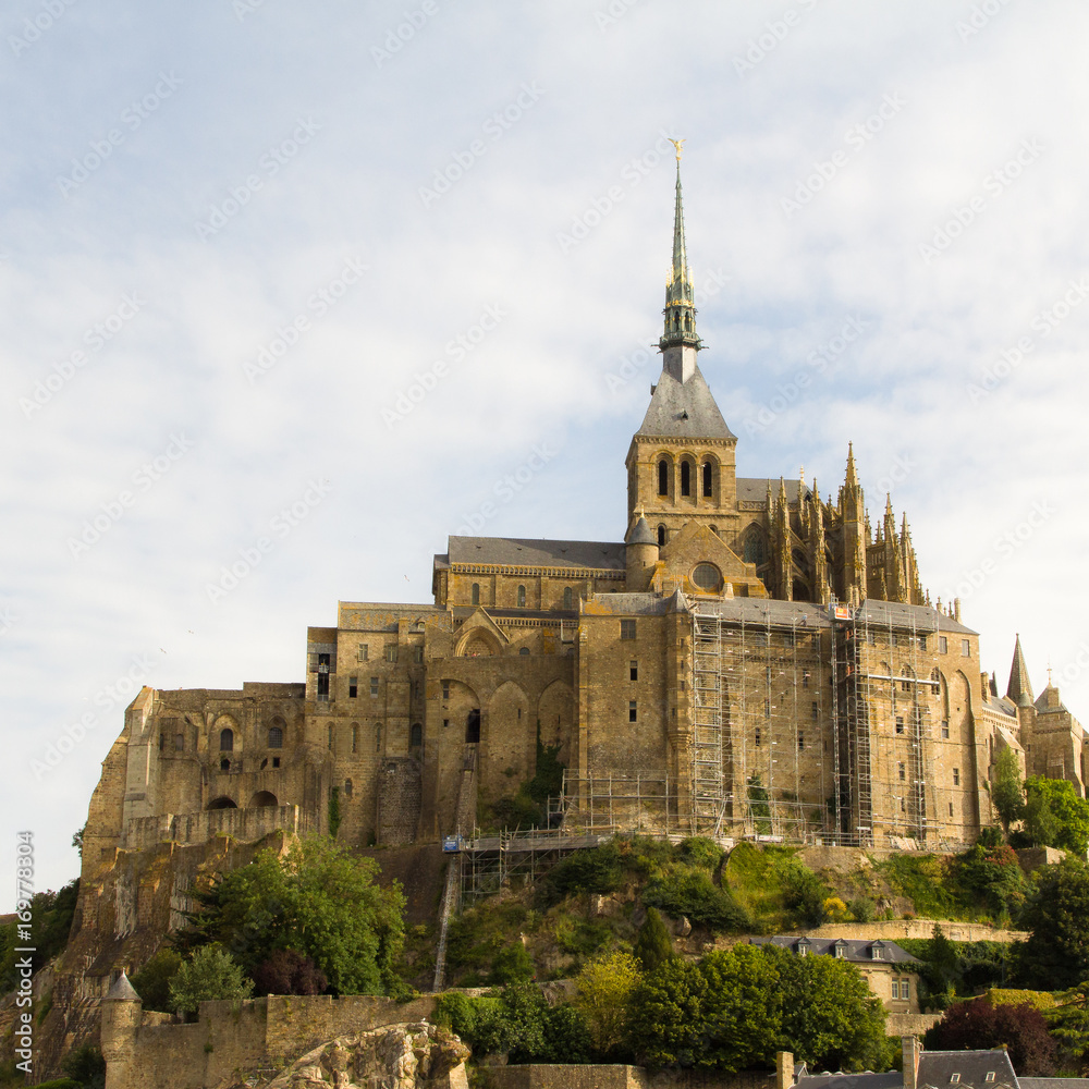 the Mont Saint Michel