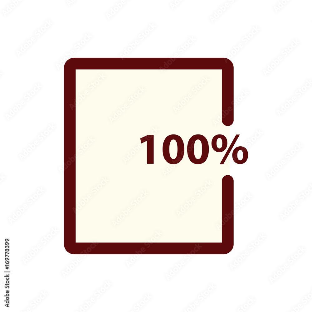 office 100 percent paper cartoon styles icon office 100 percent paper cartoon styles icon