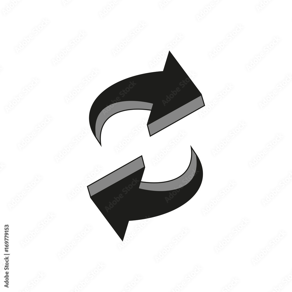 Again vector icon. Again vector icon.