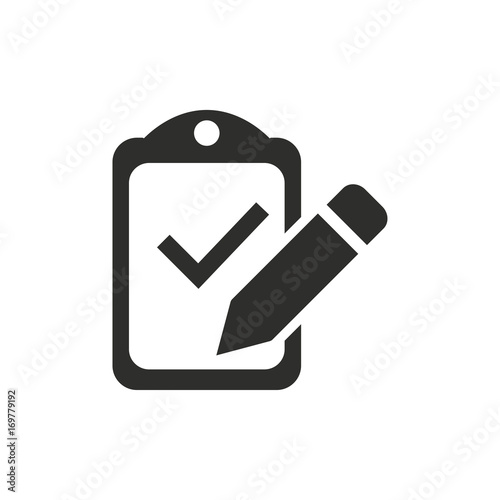 Application form vector icon.
