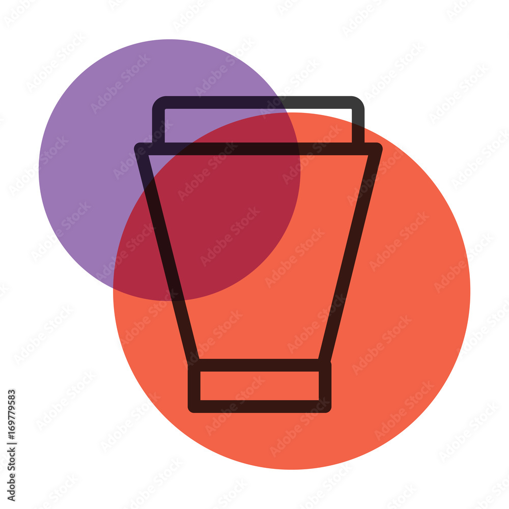 Coffee Beverage Icon color mark Coffee Beverage Icon color mark