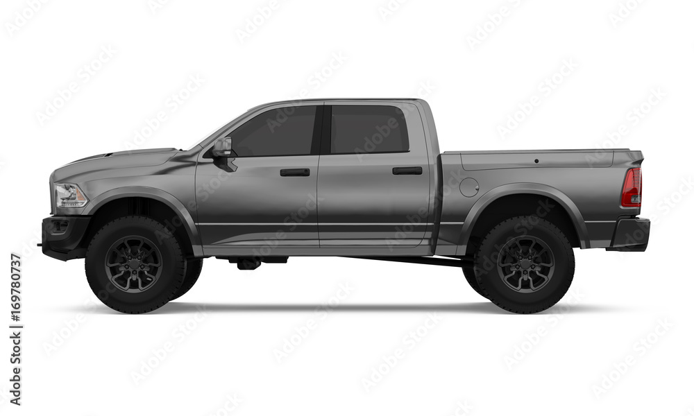 Pickup Truck Isolated Pickup Truck Isolated