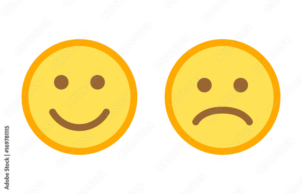 Happy Unhappy Smiley
