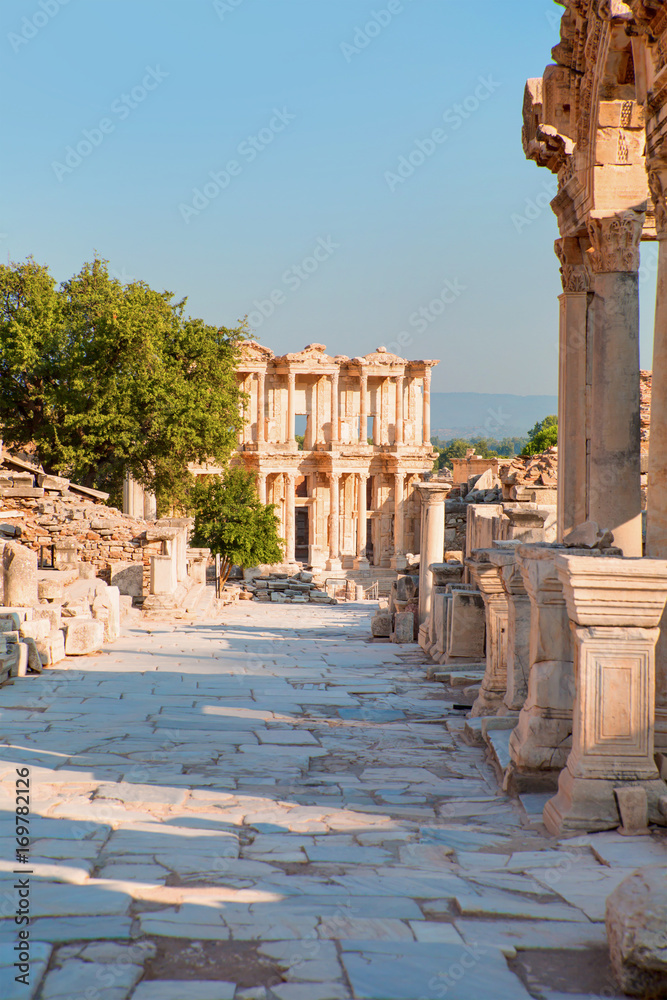 Obraz premium Celsus Library in Ephesus, Turkey