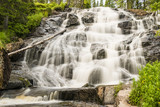 Wasserfall Langzeitbelichtung Wald