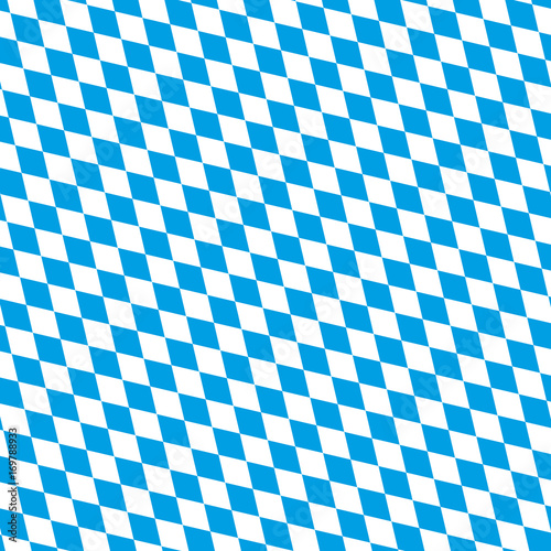 OKTOBERFEST blue Abstract geometric pattern. October festival Vector illustration, blue color. Germany's Oktoberfest world's biggest wine festival. Seamless Oktoberfest and Bavarian flag pattern. 2016