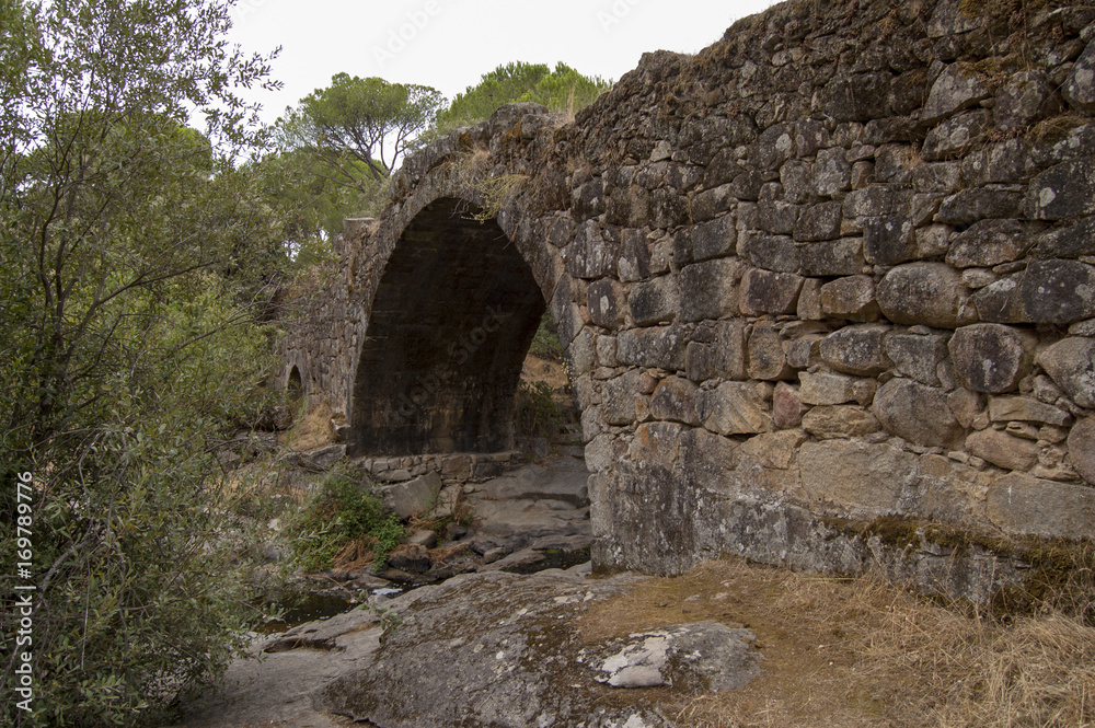 Viejo puente en la Valle del Tiétar