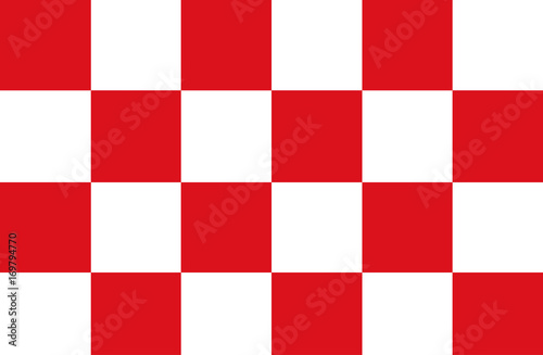 Vector flag of North Brabant is a province in the south of the Netherlands.