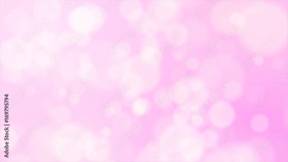 4K Pink Abstract background with bokeh lighting element 4K Pink Abstract background with bokeh lighting element