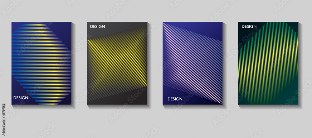 Elegant Poster Cover Vector Design. Geometric Background. Vector templates for placards, banners, flyers, presentations and reports. Print