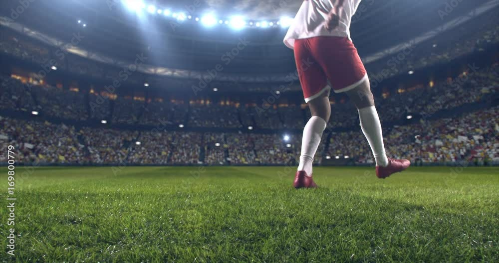 soccer player in dramatic play
