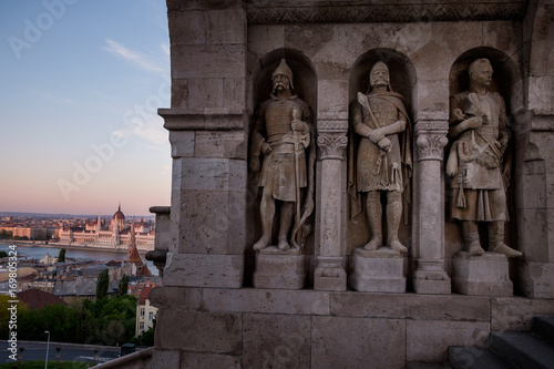 Photography Budapest the capital of Hungary crossed by the Danube River