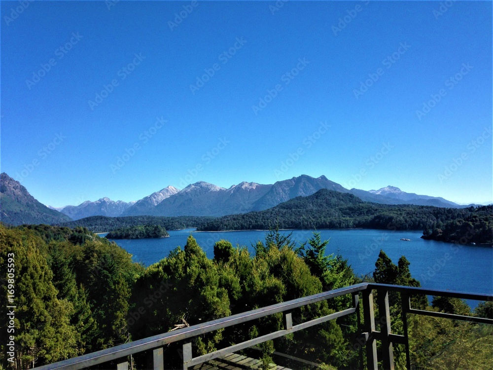 Lake Bariloche in Argentina