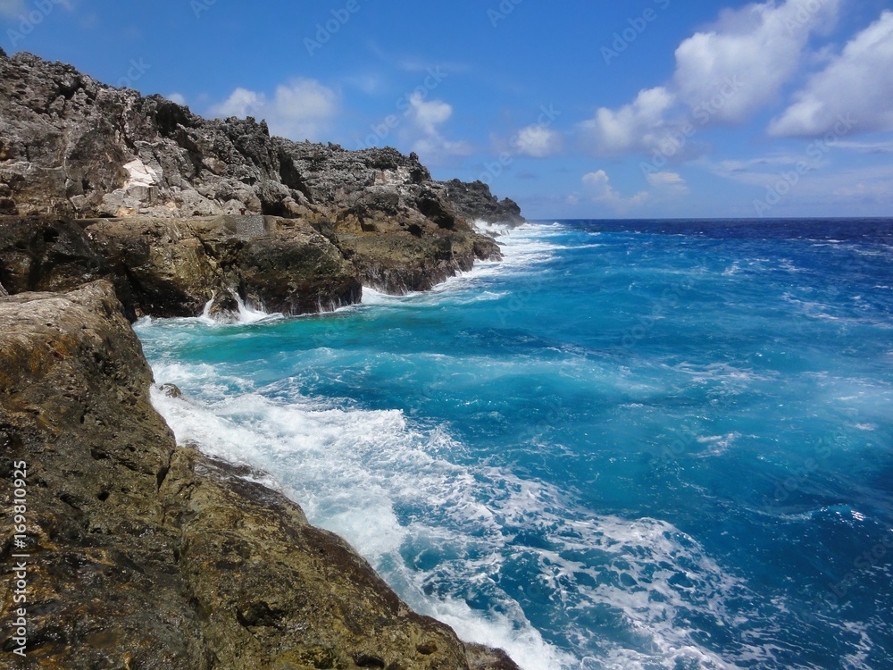 Fototapeta premium 南大東島の海