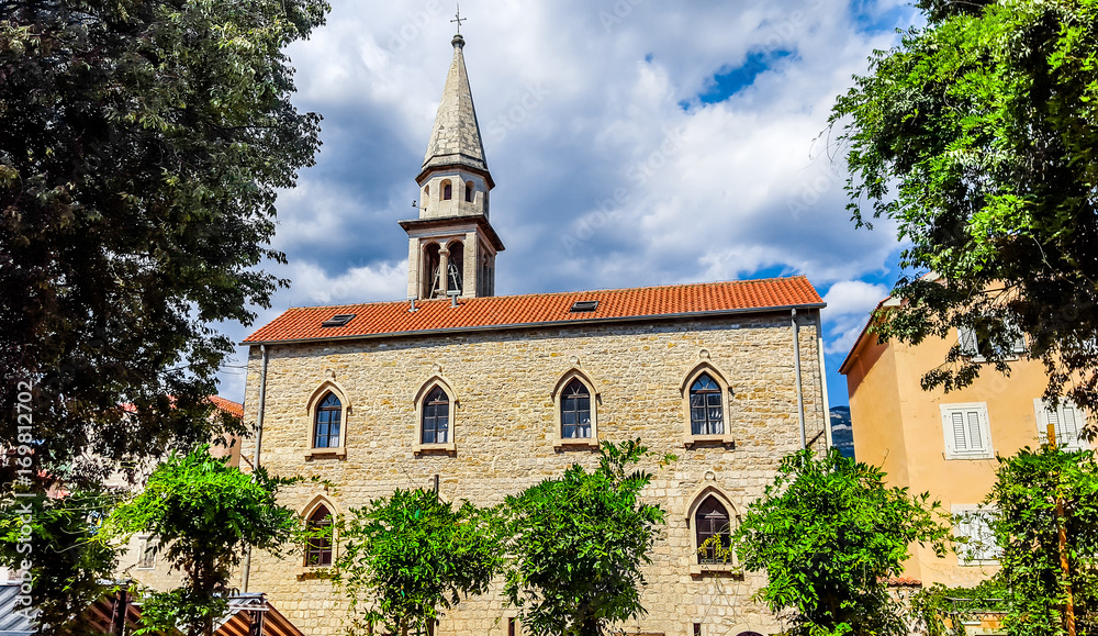 Saint Ivan Church. Budva, Montenegro