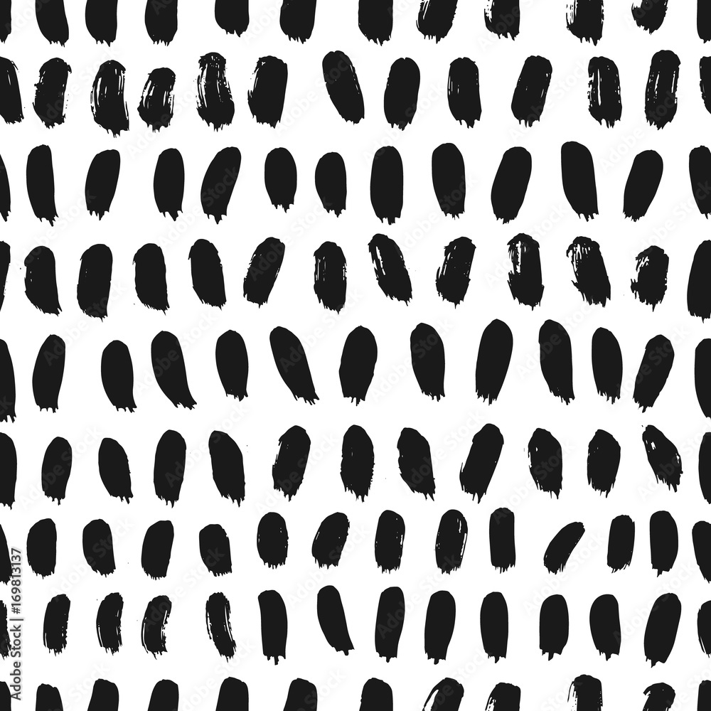 Ink abstract seamless pattern. Background with artistic strokes in black and white sketchy style. Design element for backdrops and textile Ink abstract seamless pattern. Background with artistic strokes in black and white sketchy style. Design element for backdrops and textile