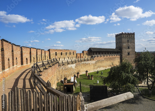 View of Lubart Castle photo