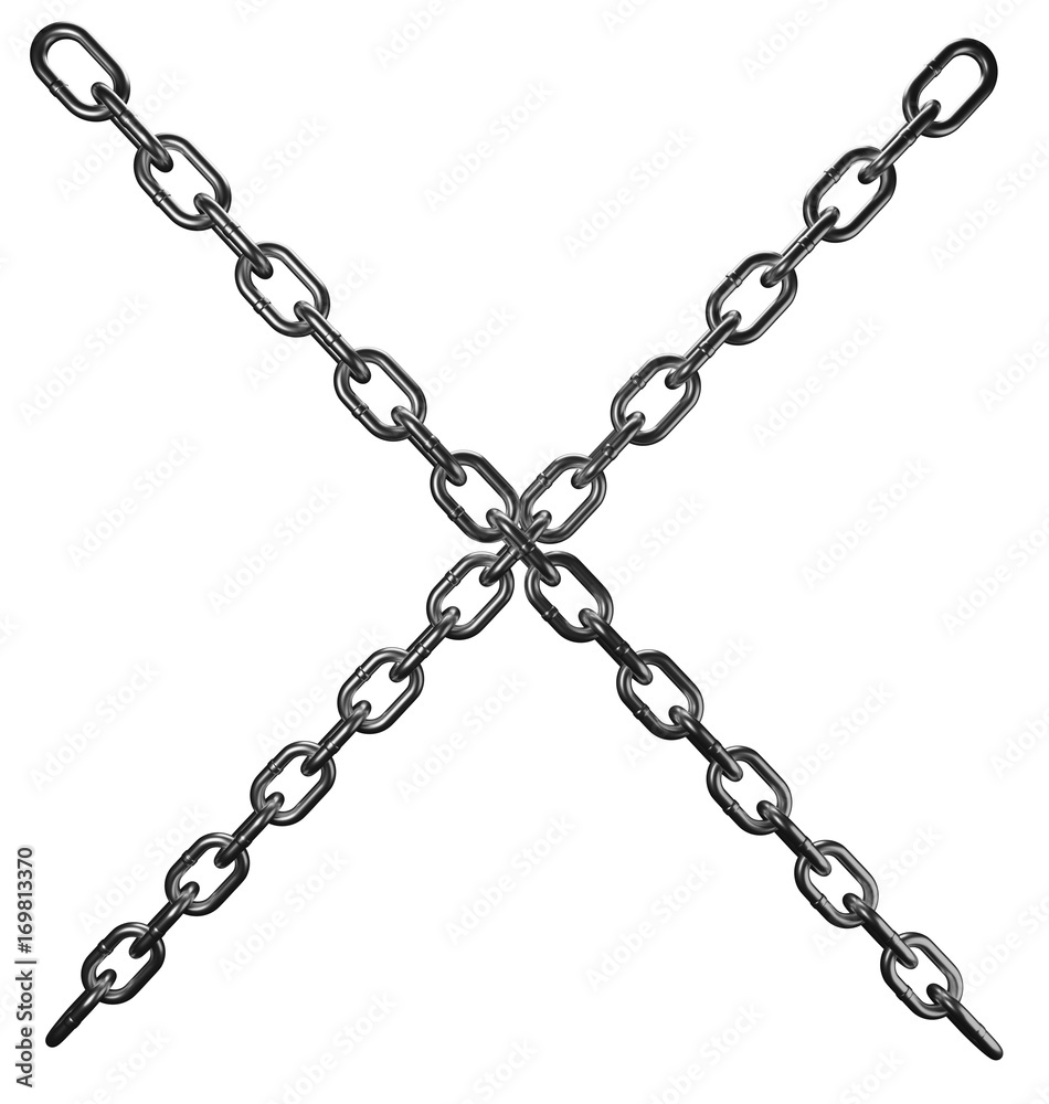鎖 クロス Stock イラスト Adobe Stock