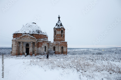 winter church