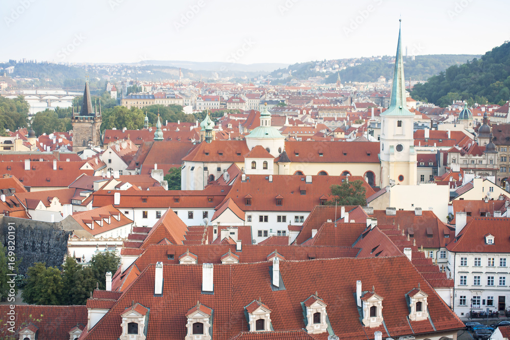 Obraz premium Prague city landscape