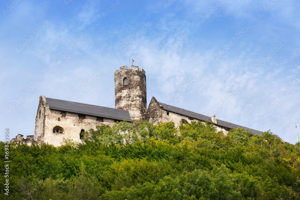 .The medieval castle Bezdez. Czech Republic.