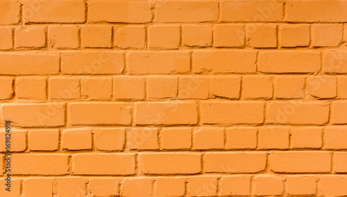 Wall with an old colored brick. mockup