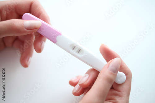 Pregnancy test.
