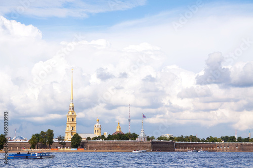 Peter and Paul Fortress in Saint-Petersburg