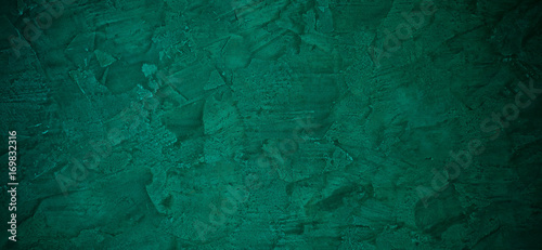 green mortar background texture / green wall photo