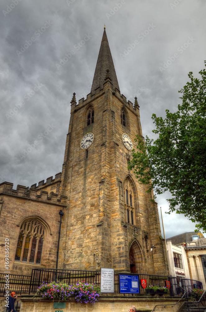 Fototapeta premium Old architecture in Nottingham, England..