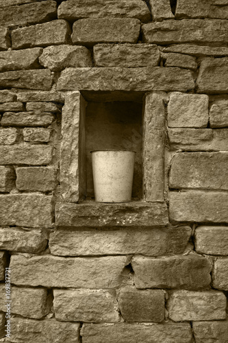 Slika na platnu Dry-stone wall