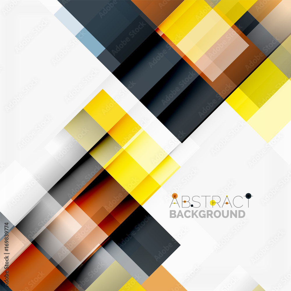 Abstract blocks template design background, simple geometric shapes on white, straight lines and rectangles Abstract blocks template design background, simple geometric shapes on white, straight lines and rectangles