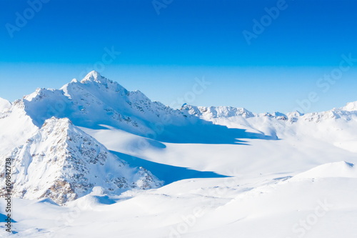 Mountain  winter. Caucasus