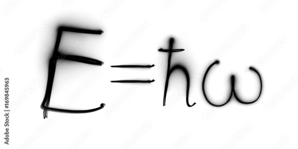 Physics, Planck constant, freezelight, bokeh,Quantum mechanics, energy of a photon Physics, Planck constant, freezelight, bokeh,Quantum mechanics, energy of a photon