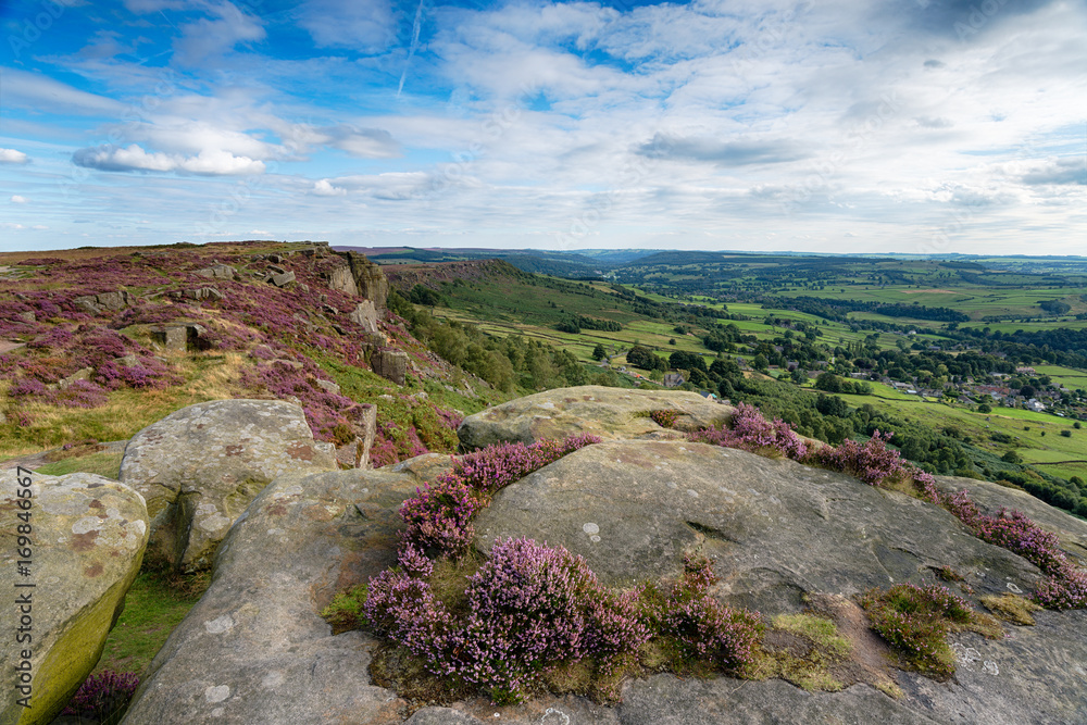 Summer at Curbar Edge Summer at Curbar Edge